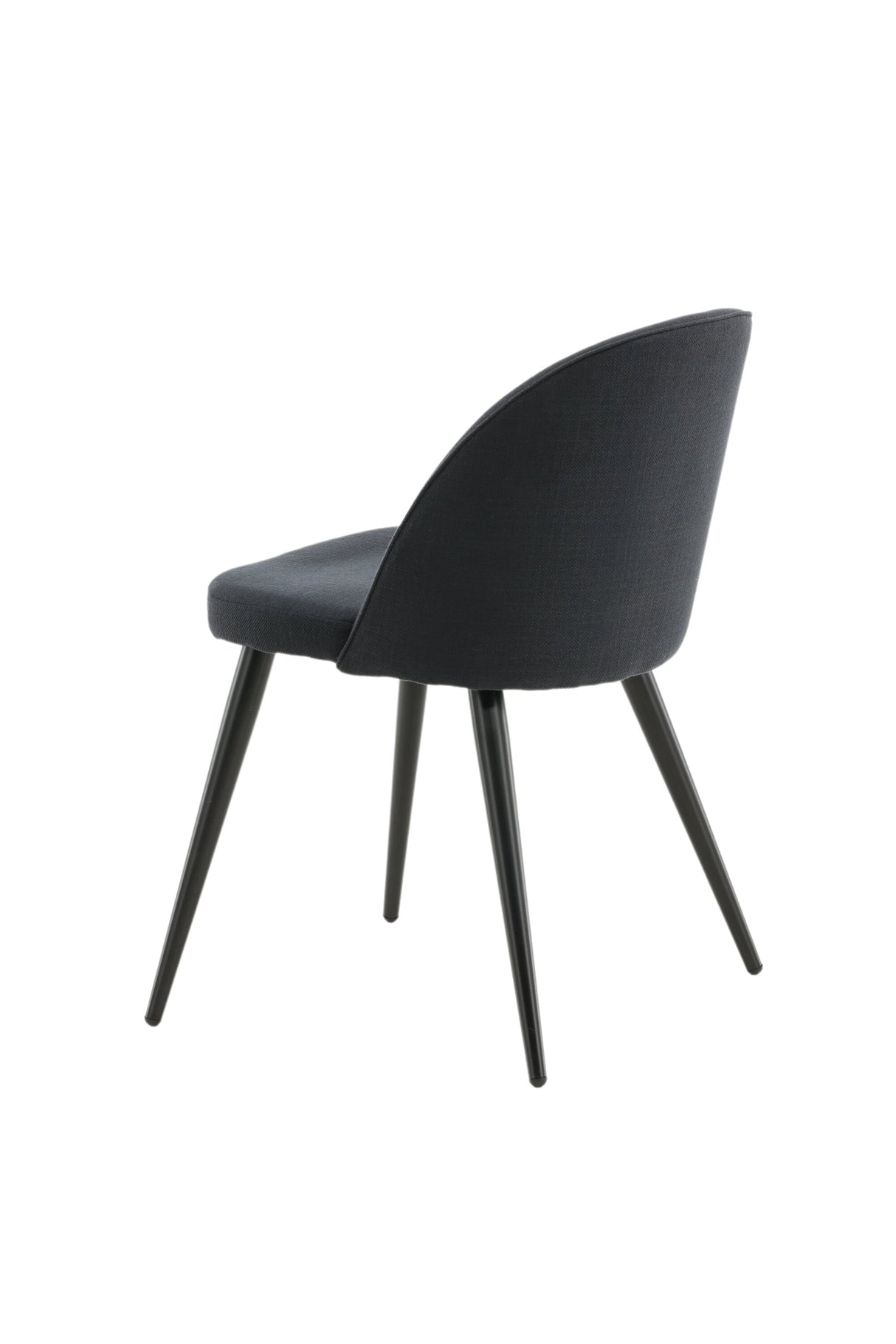 Velvet Esszimmerstuhl - schwarz/Polyester - Essstühle - ALVAHOME