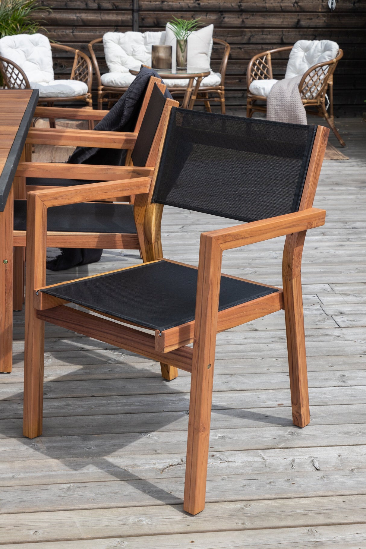 Venice Outdoor - Essstuhl - natur/Textilien - Outdoor - Essstühle - ALVAHOME