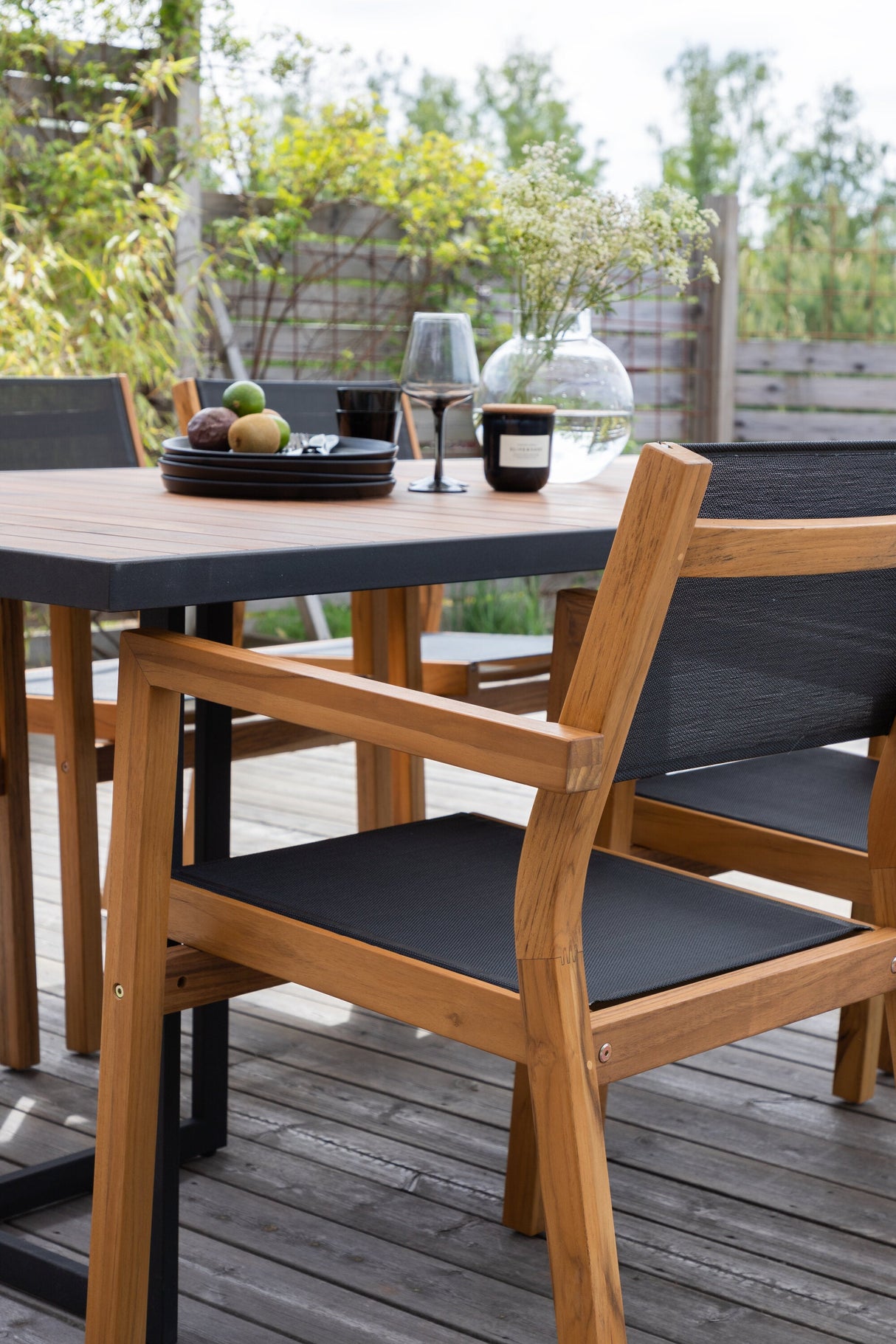 Venice Outdoor - Essstuhl - natur/Textilien - Outdoor - Essstühle - ALVAHOME