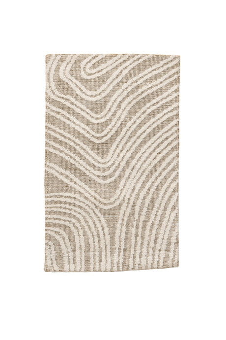 Vera Badezimmermatte - beige/Polyester - Badezimmermatten - ALVAHOME