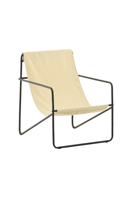 Vernon Sessel - beige/Stahl - Sessel - ALVAHOME
