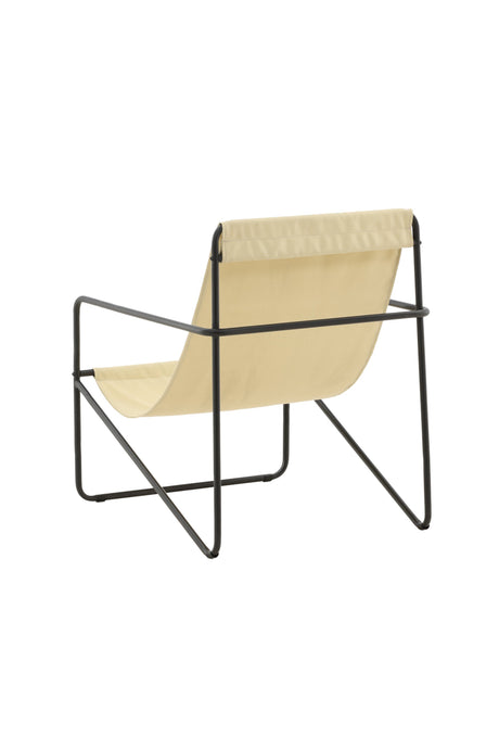 Vernon Sessel - beige/Stahl - Sessel - ALVAHOME