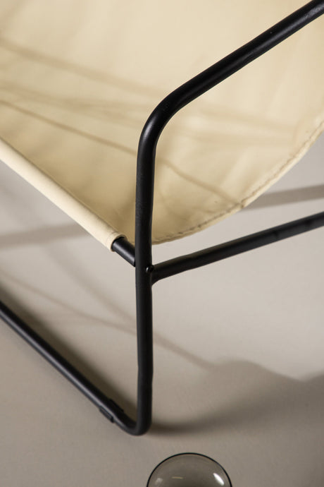 Vernon Sessel - beige/Stahl - Sessel - ALVAHOME