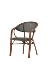 Vila Outdoor - Sessel - schwarz/Aluminum - Outdoor - Sessel - ALVAHOME