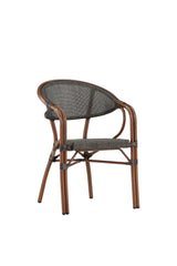Vila Outdoor - Sessel - schwarz/Aluminum - Outdoor - Sessel - ALVAHOME