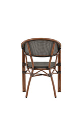 Vila Outdoor - Sessel - schwarz/Aluminum - Outdoor - Sessel - ALVAHOME