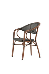 Vila Outdoor - Sessel - schwarz/Aluminum - Outdoor - Sessel - ALVAHOME