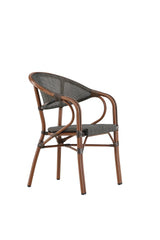Vila Outdoor - Sessel - schwarz/Aluminum - Outdoor - Sessel - ALVAHOME