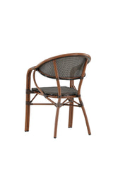 Vila Outdoor - Sessel - schwarz/Aluminum - Outdoor - Sessel - ALVAHOME