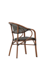 Vila Outdoor - Sessel - schwarz/Aluminum - Outdoor - Sessel - ALVAHOME