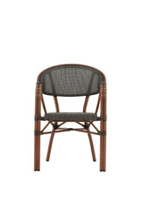 Vila Outdoor - Sessel - schwarz/Aluminum - Outdoor - Sessel - ALVAHOME