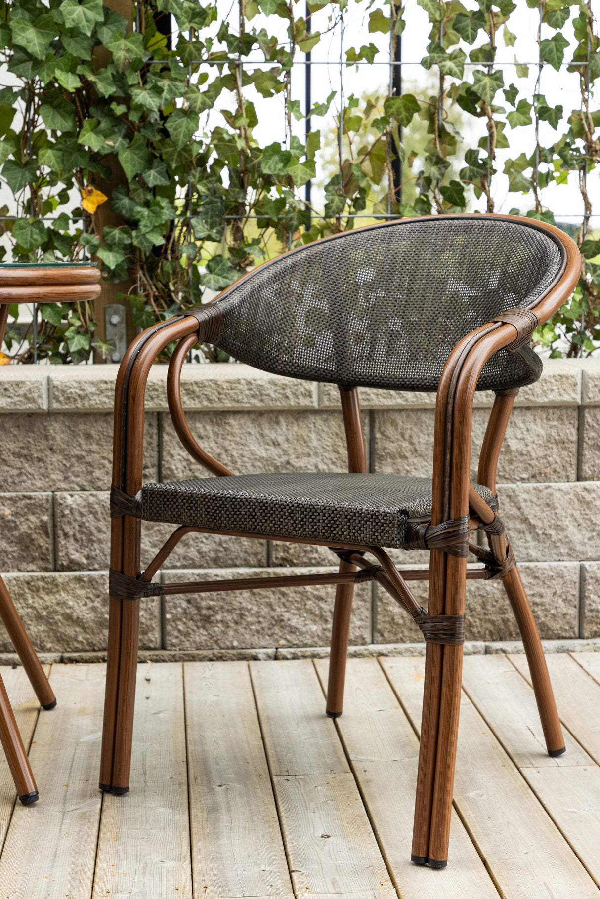 Vila Outdoor - Sessel - schwarz/Aluminum - Outdoor - Sessel - ALVAHOME