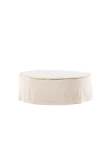 Vindö Ottoman - beige/Baumwolle - Ottomane / Poufs - ALVAHOME
