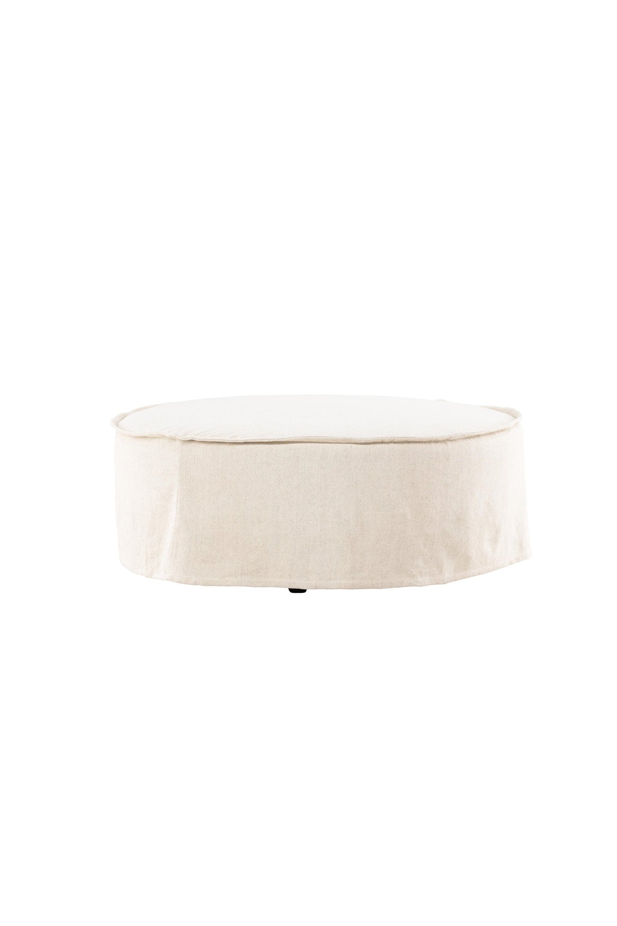 Vindö Ottoman - beige/Baumwolle - Ottomane / Poufs - ALVAHOME