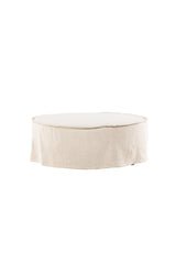 Vindö Ottoman - beige/Baumwolle - Ottomane / Poufs - ALVAHOME