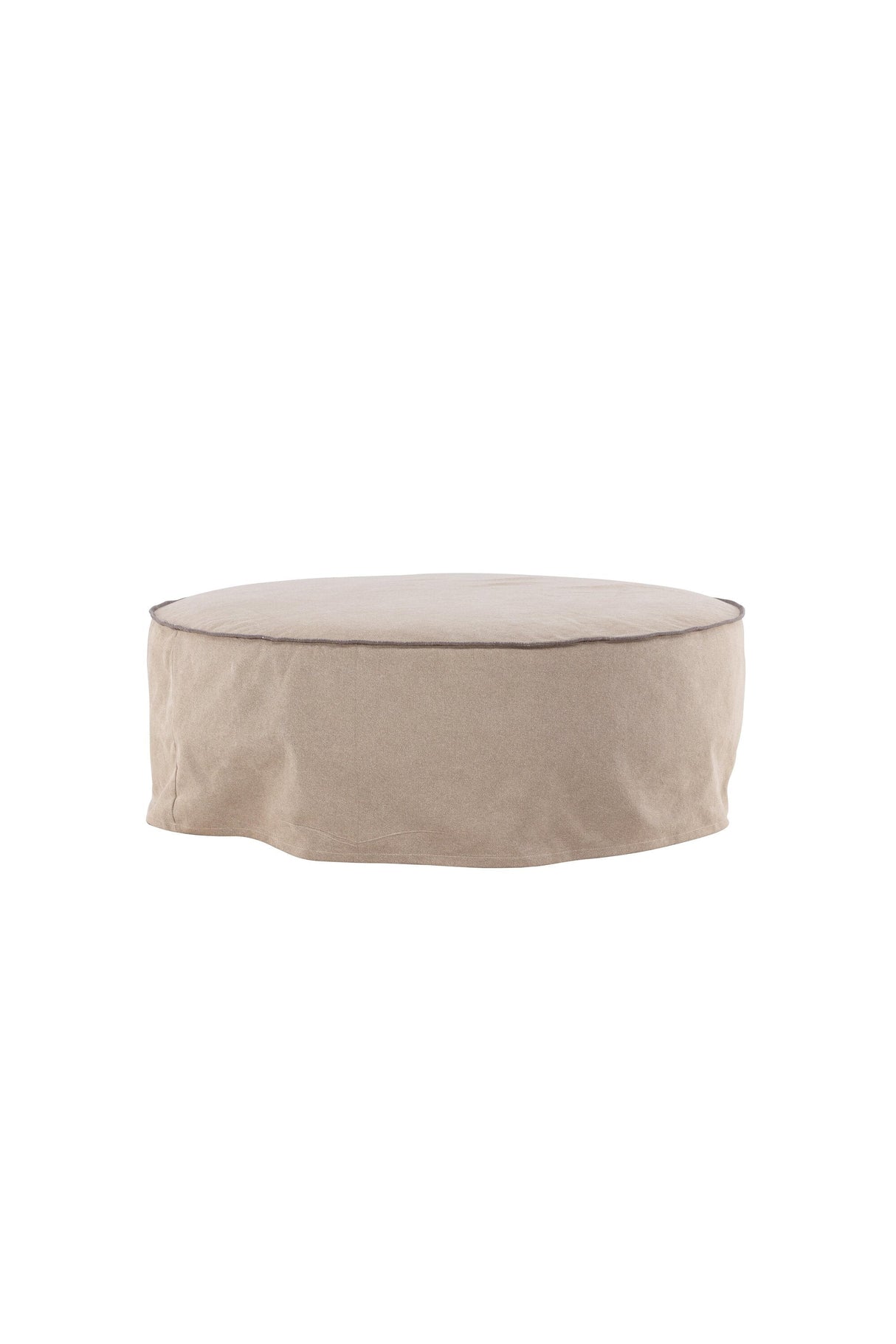 Vindö Ottoman - braun/Baumwolle - Ottomane / Poufs - ALVAHOME