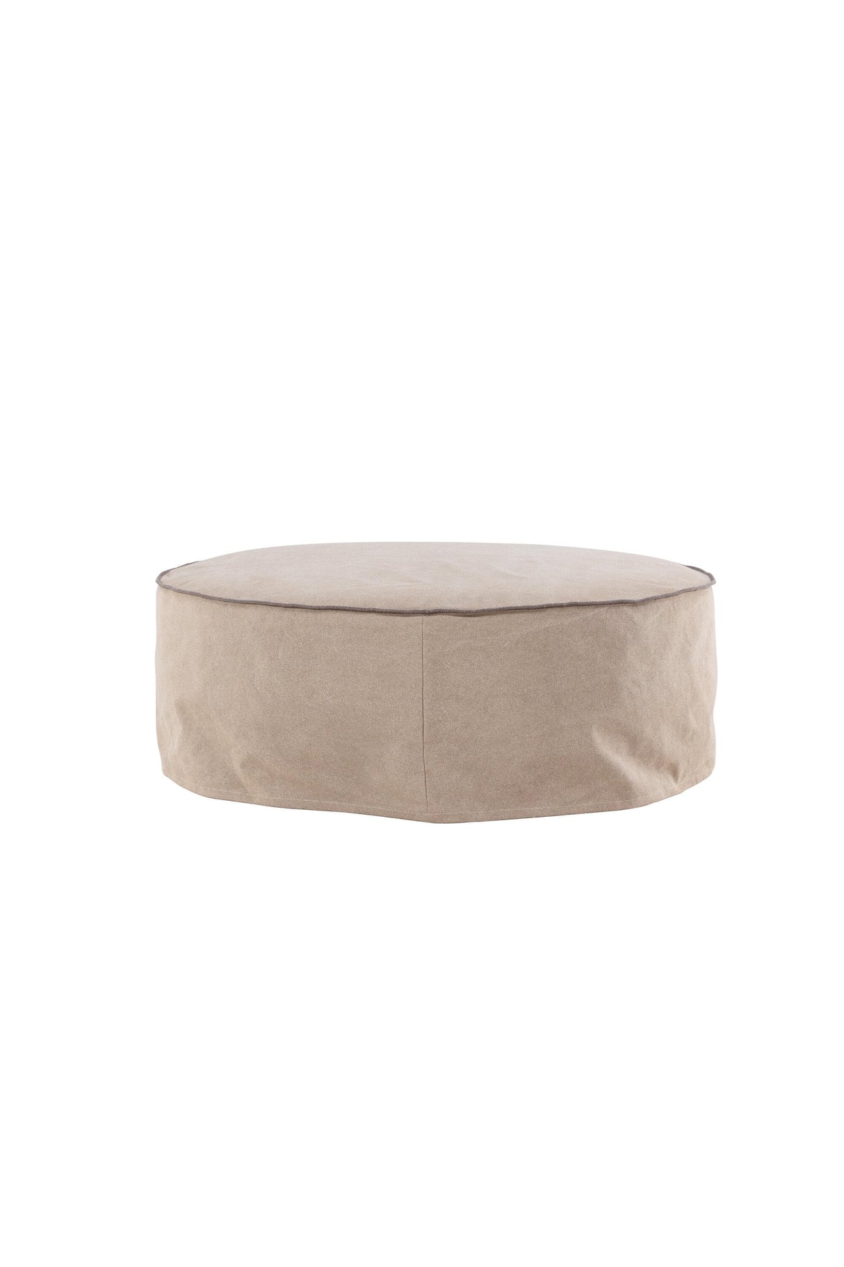 Vindö Ottoman - braun/Baumwolle - Ottomane / Poufs - ALVAHOME