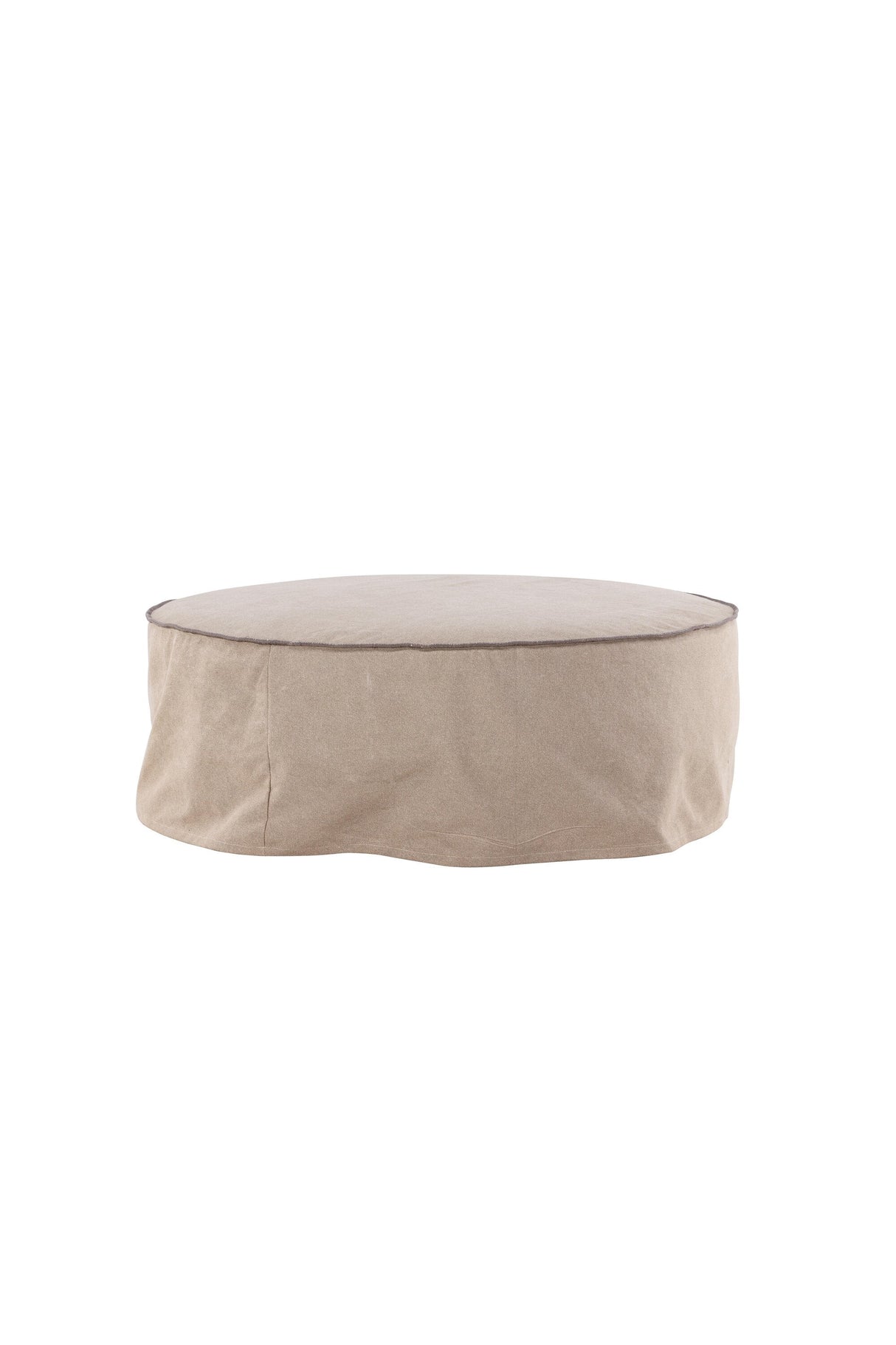 Vindö Ottoman - braun/Baumwolle - Ottomane / Poufs - ALVAHOME