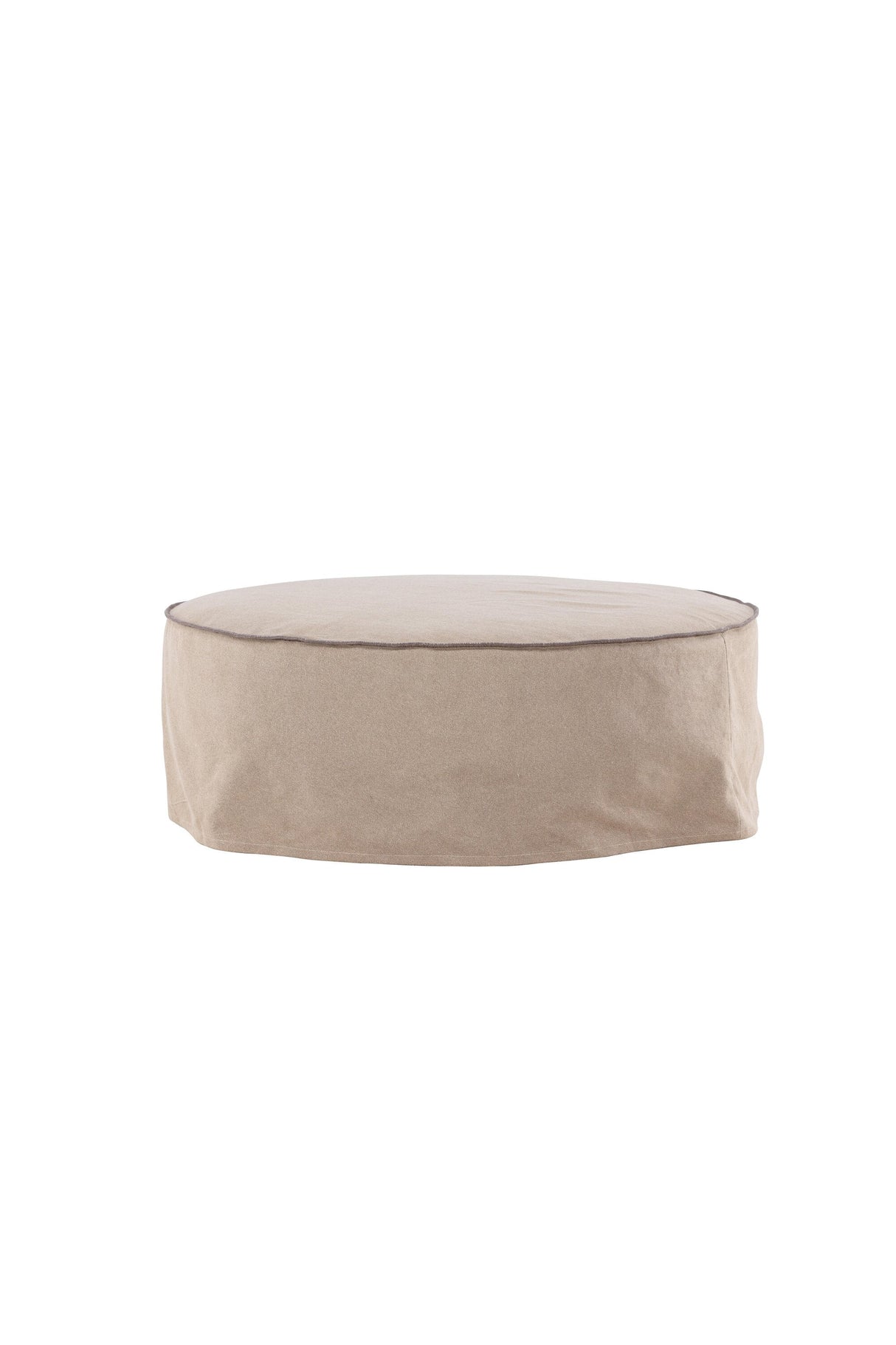 Vindö Ottoman - braun/Baumwolle - Ottomane / Poufs - ALVAHOME