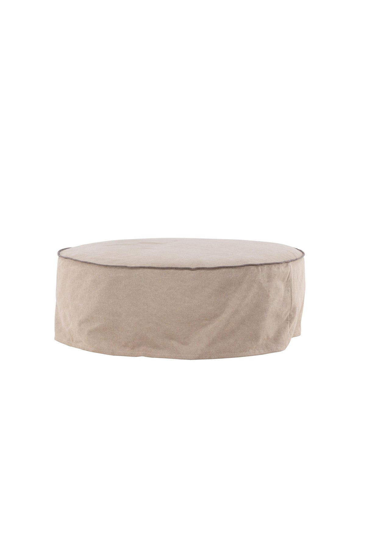 Vindö Ottoman - braun/Baumwolle - Ottomane / Poufs - ALVAHOME