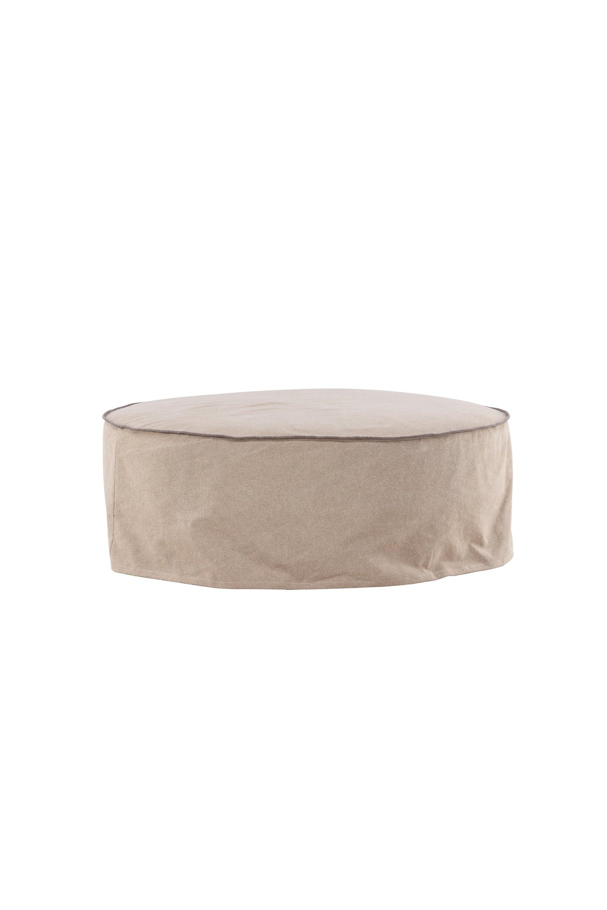 Vindö Ottoman - braun/Baumwolle - Ottomane / Poufs - ALVAHOME