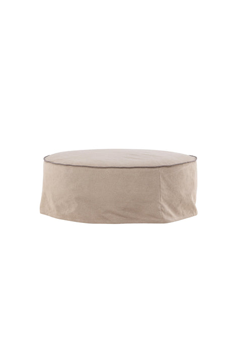 Vindö Ottoman - braun/Baumwolle - Ottomane / Poufs - ALVAHOME
