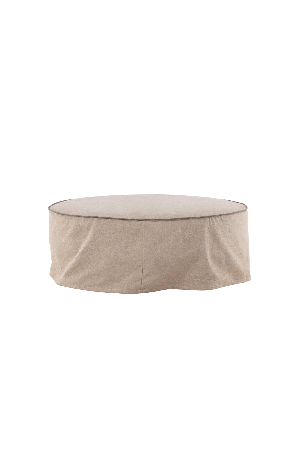 Vindö Ottoman - braun/Baumwolle - Ottomane / Poufs - ALVAHOME