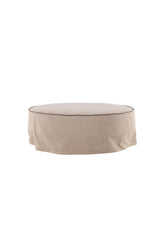 Vindö Ottoman - braun/Baumwolle - Ottomane / Poufs - ALVAHOME