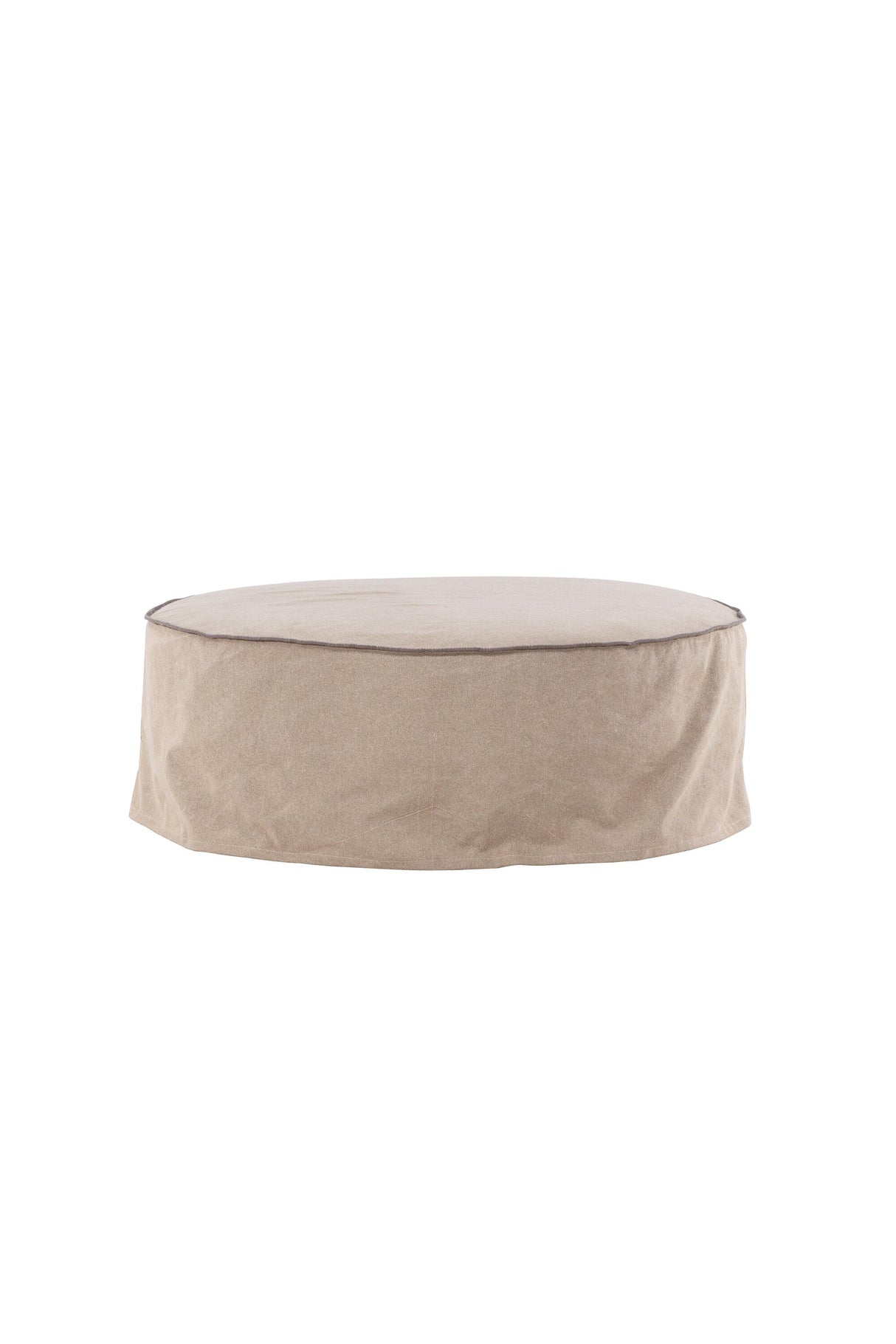 Vindö Ottoman - braun/Baumwolle - Ottomane / Poufs - ALVAHOME