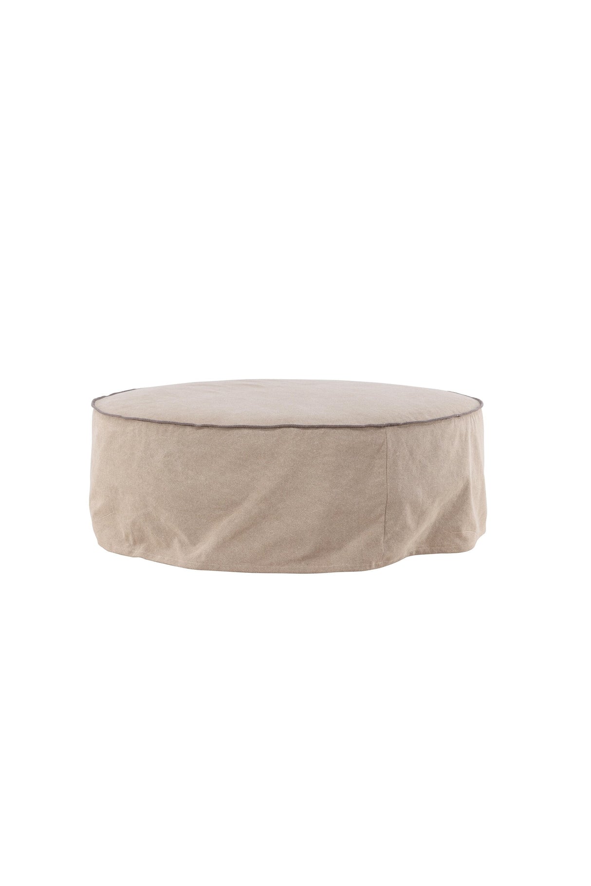 Vindö Ottoman - braun/Baumwolle - Ottomane / Poufs - ALVAHOME