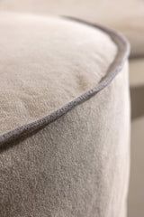 Vindö Ottoman - braun/Baumwolle - Ottomane / Poufs - ALVAHOME