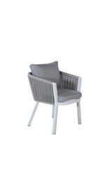 Virya Outdoor - Essstuhl - grau/Rope - Outdoor - Essstühle - ALVAHOME