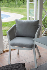 Virya Outdoor - Essstuhl - grau/Rope - Outdoor - Essstühle - ALVAHOME