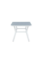 Virya Outdoor - Esstisch rechteckig - grau/Mattglas - Outdoor - Esstische (rechteckig) - ALVAHOME