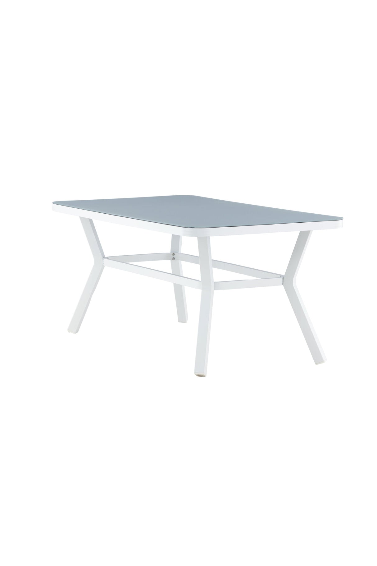 Virya Outdoor - Esstisch rechteckig - grau/Mattglas - Outdoor - Esstische (rechteckig) - ALVAHOME