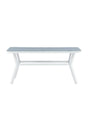 Virya Outdoor - Esstisch rechteckig - grau/Mattglas - Outdoor - Esstische (rechteckig) - ALVAHOME