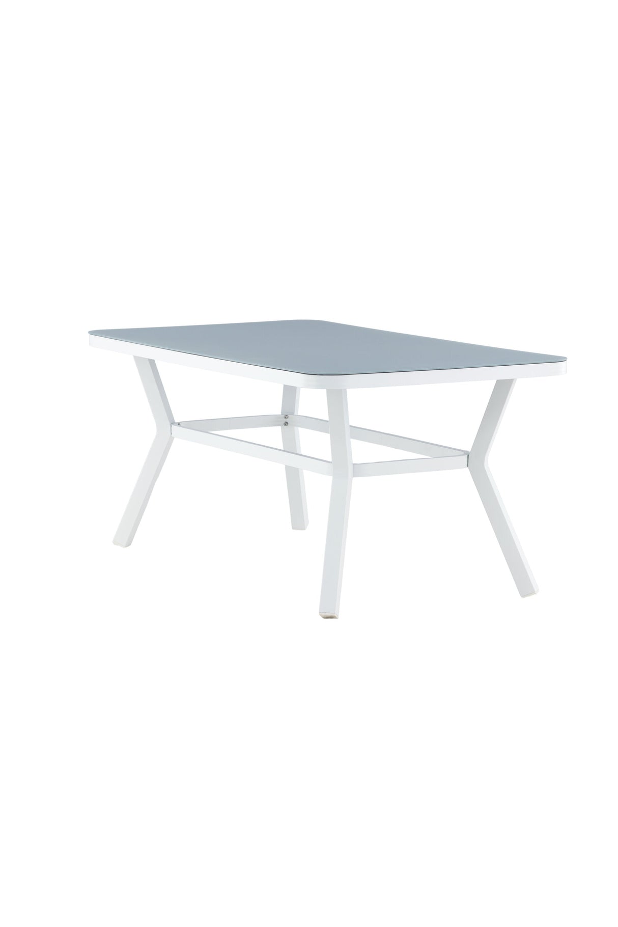 Virya Outdoor - Esstisch rechteckig - grau/Mattglas - Outdoor - Esstische (rechteckig) - ALVAHOME
