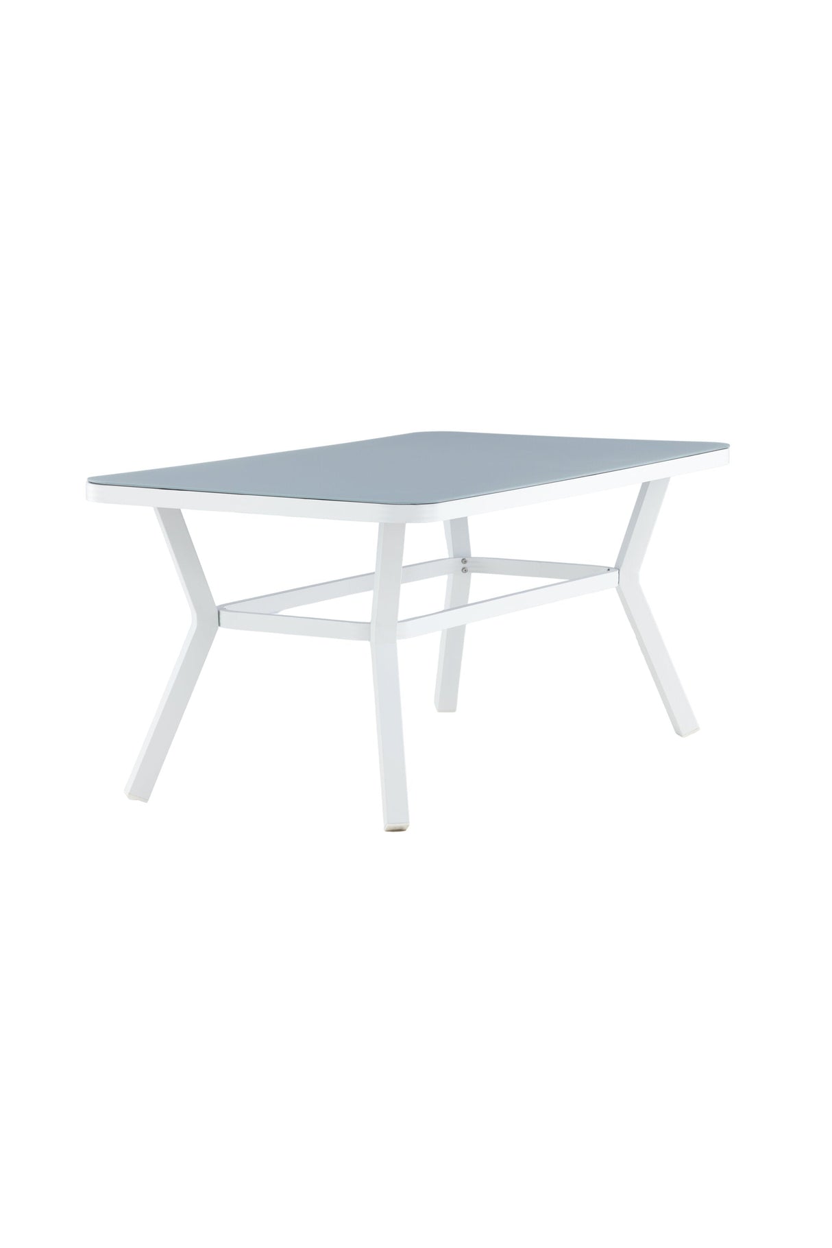 Virya Outdoor - Esstisch rechteckig - grau/Mattglas - Outdoor - Esstische (rechteckig) - ALVAHOME
