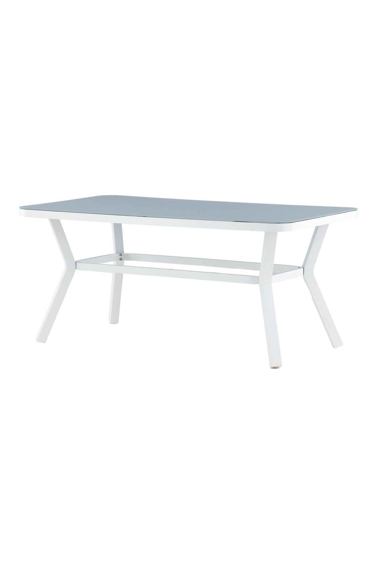 Virya Outdoor - Esstisch rechteckig - grau/Mattglas - Outdoor - Esstische (rechteckig) - ALVAHOME