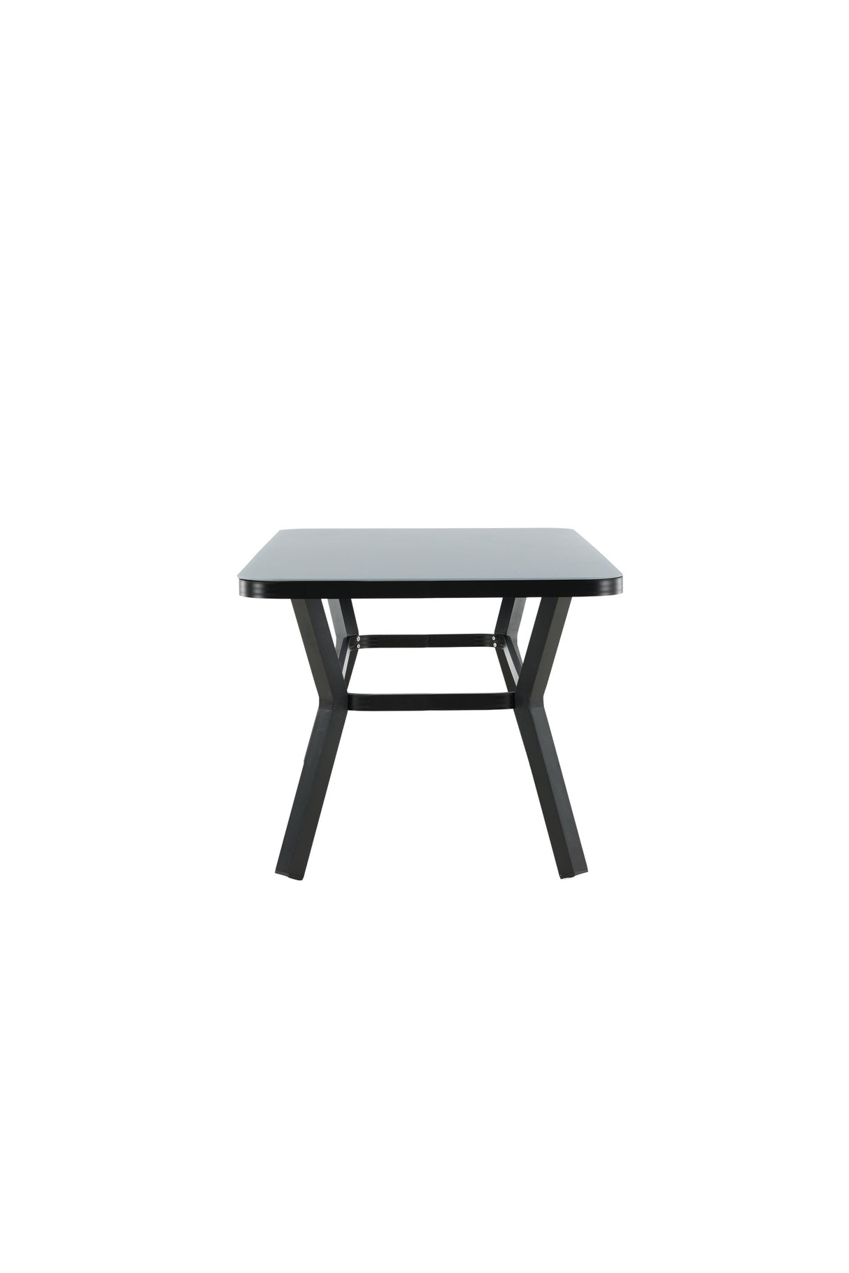 Virya Outdoor - Esstisch rechteckig - schwarz/Mattglas - Outdoor - Esstische (rechteckig) - ALVAHOME