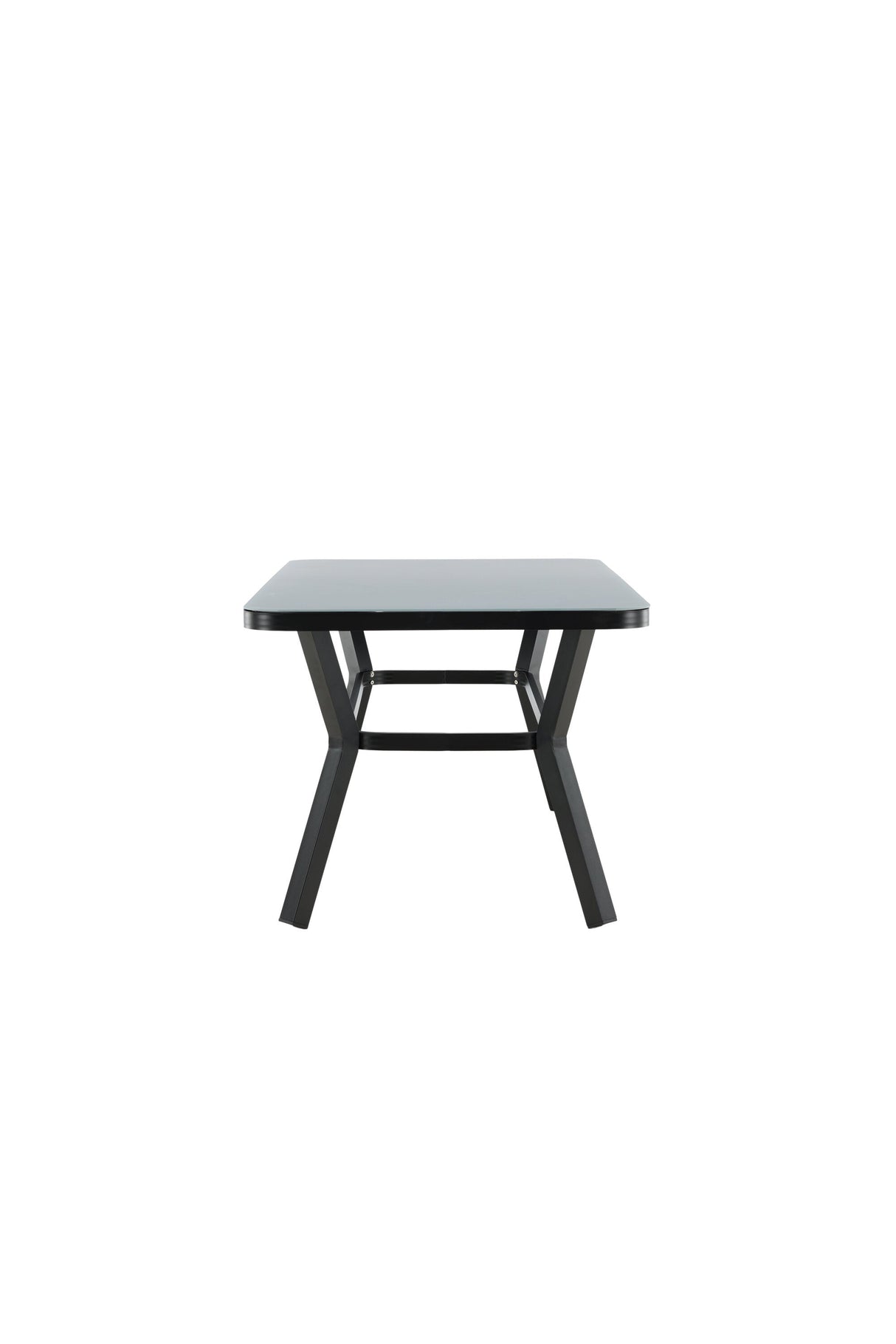 Virya Outdoor - Esstisch rechteckig - schwarz/Mattglas - Outdoor - Esstische (rechteckig) - ALVAHOME