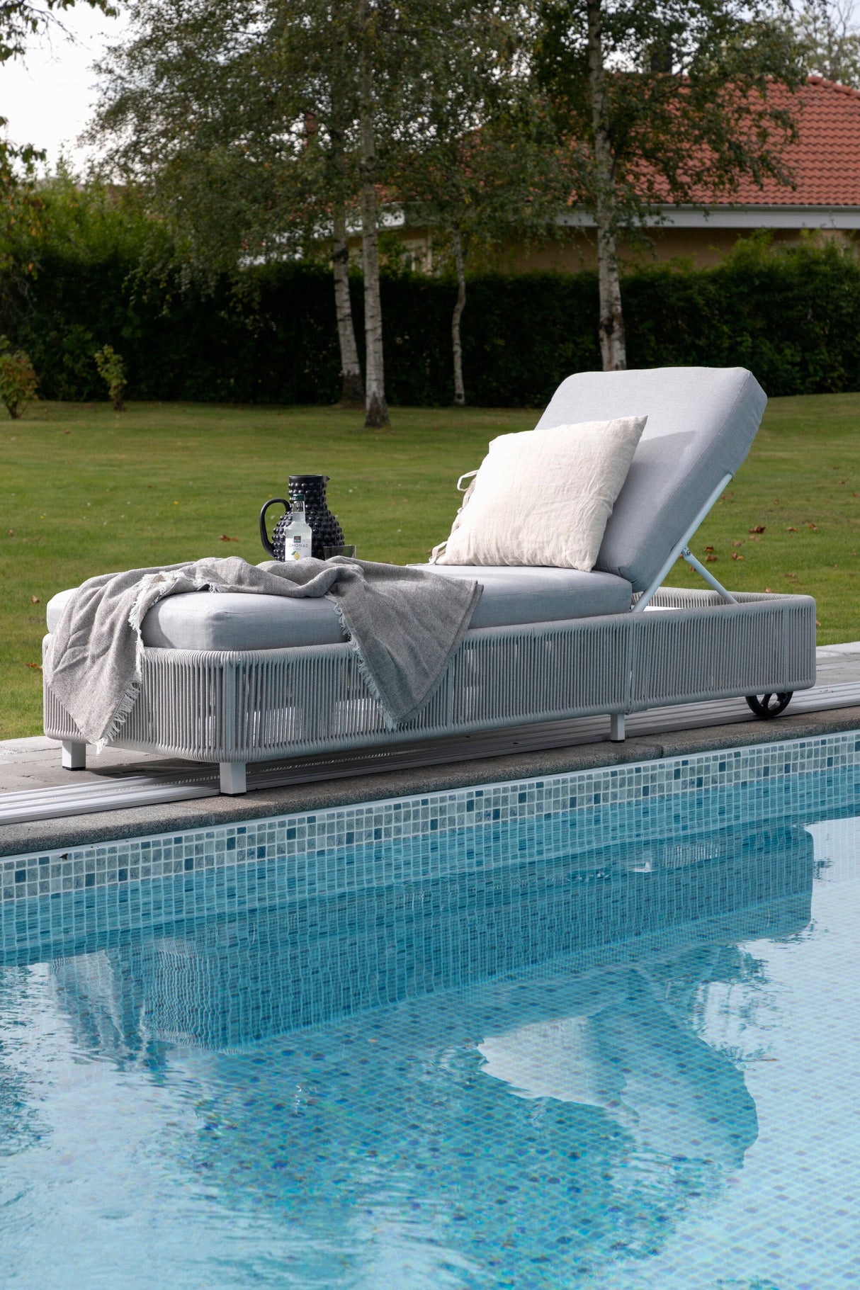 Virya Outdoor Sun - Lounge - grau/Rope - Outdoor Sun - Lounges - ALVAHOME
