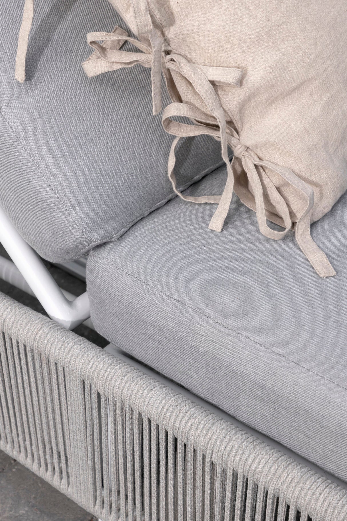 Virya Outdoor Sun - Lounge - grau/Rope - Outdoor Sun - Lounges - ALVAHOME