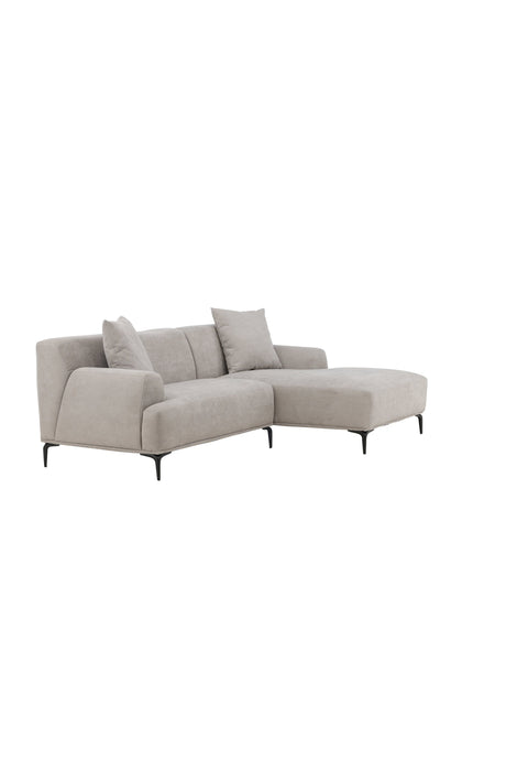 Viskan 3 - Sitzer Sofa - hellgrau/Stoff - 3 - Sitzer Sofas - ALVAHOME