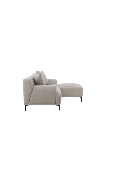 Viskan 3 - Sitzer Sofa - hellgrau/Stoff - 3 - Sitzer Sofas - ALVAHOME