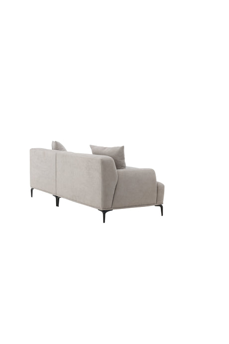 Viskan 3 - Sitzer Sofa - hellgrau/Stoff - 3 - Sitzer Sofas - ALVAHOME