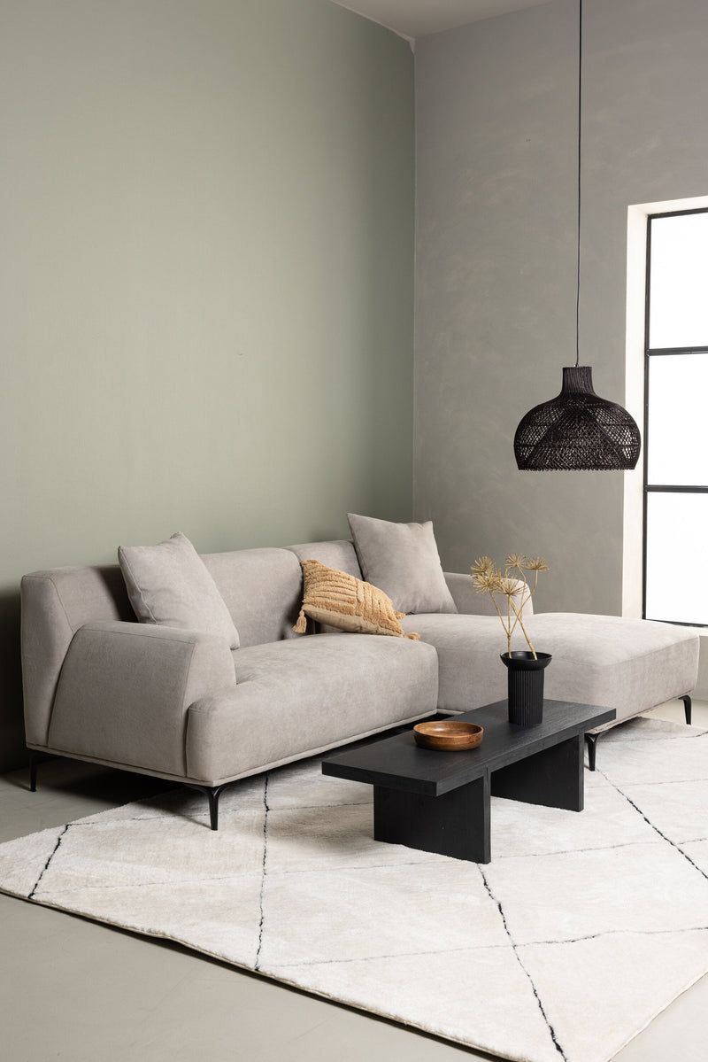 Viskan 3 - Sitzer Sofa - hellgrau/Stoff - 3 - Sitzer Sofas - ALVAHOME