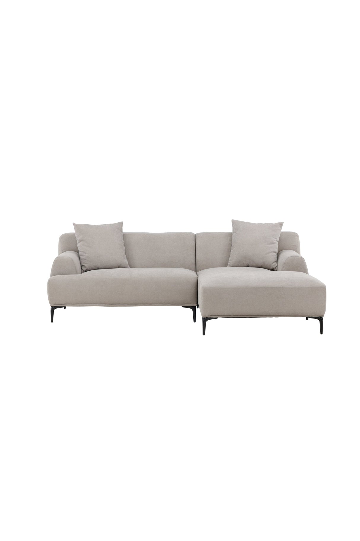 Viskan 3 - Sitzer Sofa - hellgrau/Stoff - 3 - Sitzer Sofas - ALVAHOME
