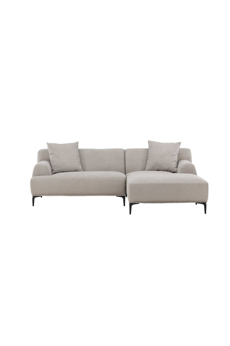 Viskan 3 - Sitzer Sofa - hellgrau/Stoff - 3 - Sitzer Sofas - ALVAHOME