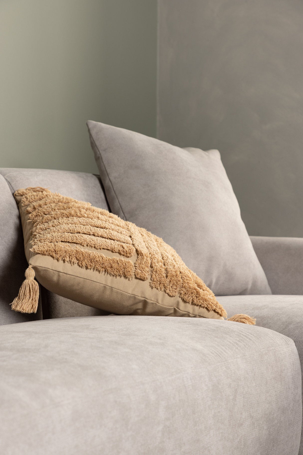 Viskan 3 - Sitzer Sofa - hellgrau/Stoff - 3 - Sitzer Sofas - ALVAHOME